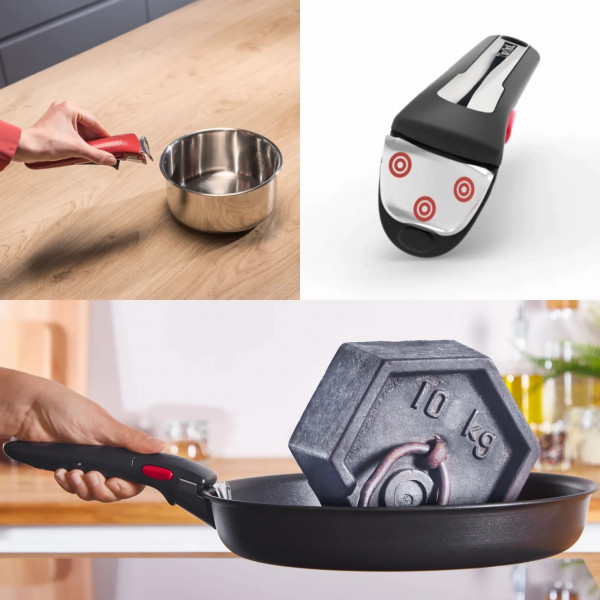 Фото - Набір сковорід зі знімною ручкою Tefal L1599043 Ingenio Easy On 4 пр.