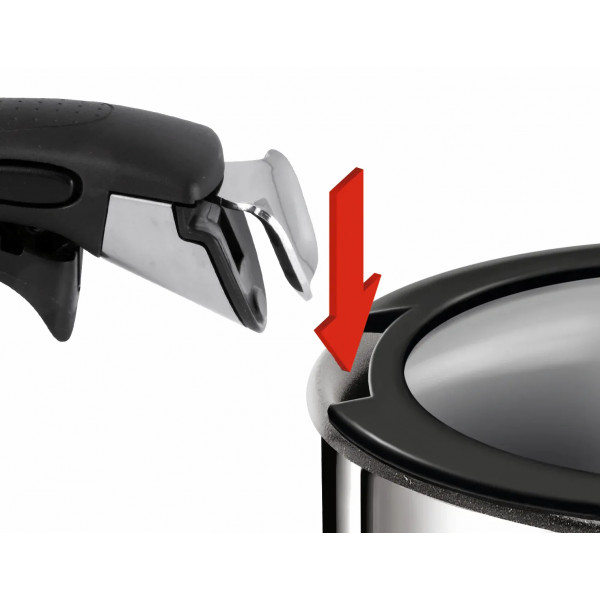 Фото - Крышка для посуды со съемной ручкой Tefal L9846153 Ingenio 16 см