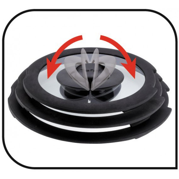 Фото - Крышка для посуды со съемной ручкой Tefal L9936482 Ingenio 22 см
