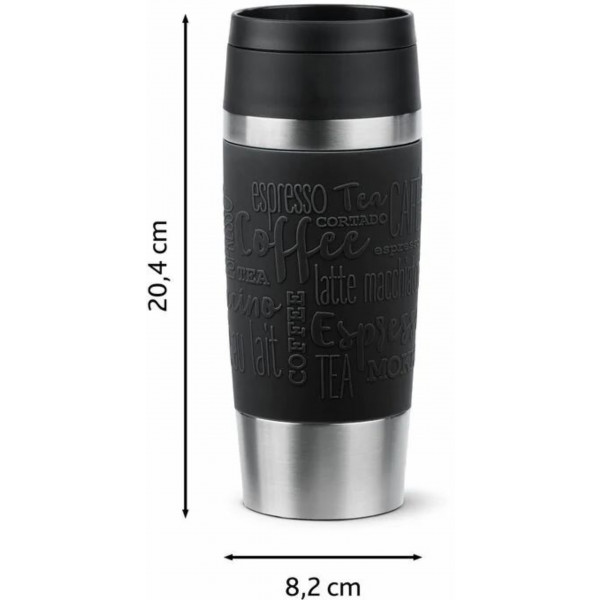 Фото - Уценка - Термокружка Tefal N2020010 Travel Mug Classic  0,5 л черный