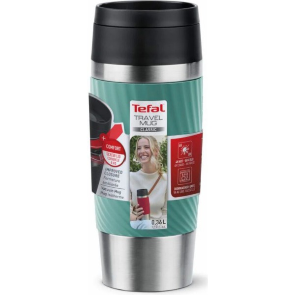 Фото - Термочашка Tefal N2024310 Travel Mug  Classic Twist 0,36 л зелений
