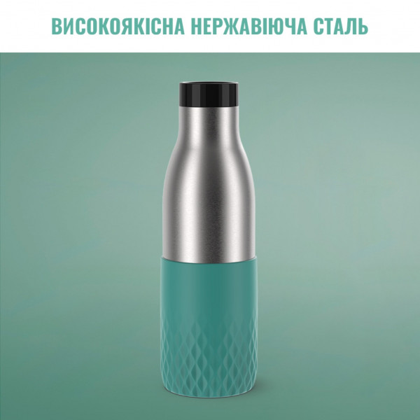 Фото - Термопляшка Tefal N3111210 BLUDROP soft touch 700 мл зелений