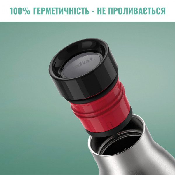 Фото - Термопляшка Tefal N3111210 BLUDROP soft touch 700 мл зелений