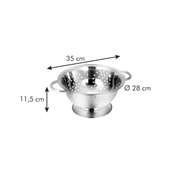 Фото - Дуршлаг tescoma 428514 GrandChef 28 cм
