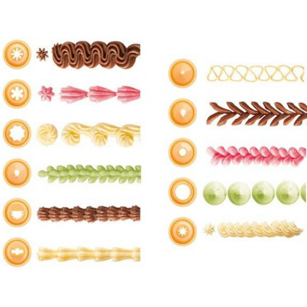 Фото - Набір кондитерських насадок tescoma 630496 DELICIA, 21 шт.