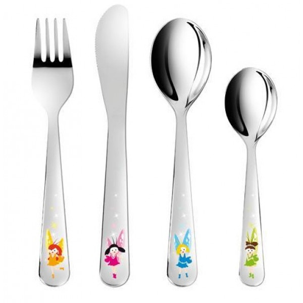 Фото - Набір столових приборів tescoma 668090 Bambini феї 4 шт. Фото - Набір столових приборів tescoma 668090 Bambini феї 4 шт.