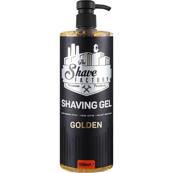 Фото - Гель для гоління The Shave Factory Shaving Gel 1000 мл Golden (840302411629) Фото - Гель для гоління The Shave Factory Shaving Gel 1000 мл Golden (840302411629)