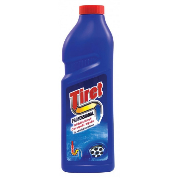 Фото - Засіб для чищення універсальний TIRET д/чистки труб и канализации 1л