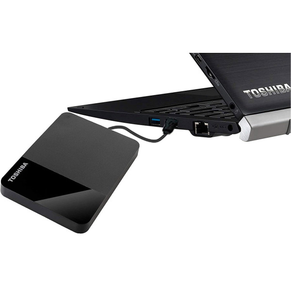 Фото - Жесткий диск внешний Toshiba 2.5" USB 1.0TB Canvio Ready Black (HDTP310EK3AA)