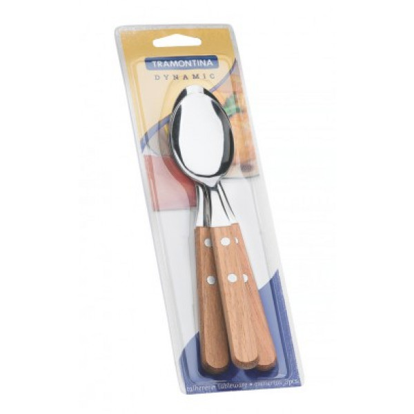 Фото - Набір ложок столових Tramontina Dynamic 3 шт (22303/300)