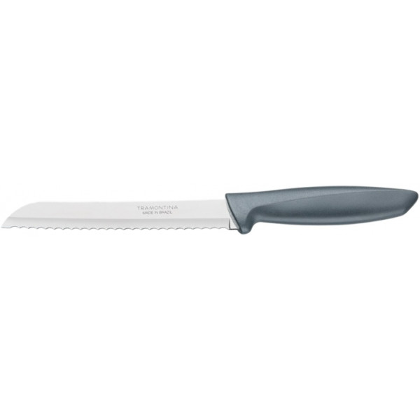 Фото - Набір ножів Tramontina Plenus Grey для хліба 178 мм 12 шт (23422/067)