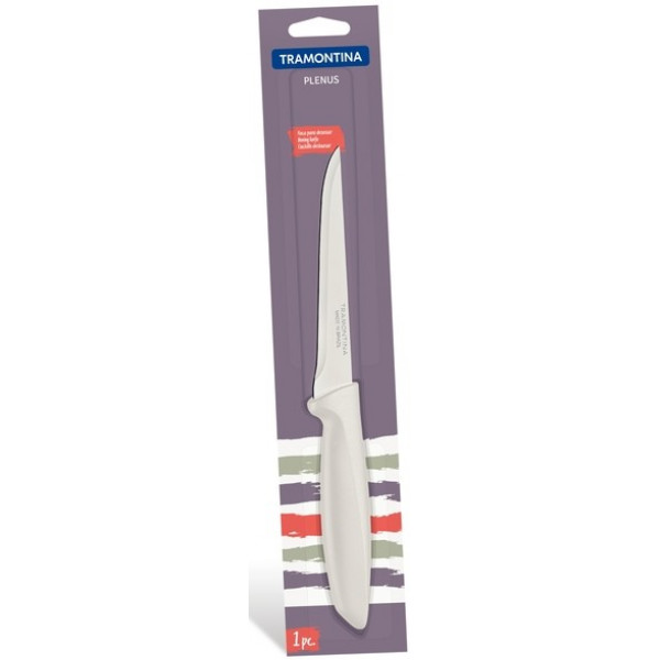 Фото - Ніж кухонний Tramontina Plenus Light Grey 127 мм (23425/135)