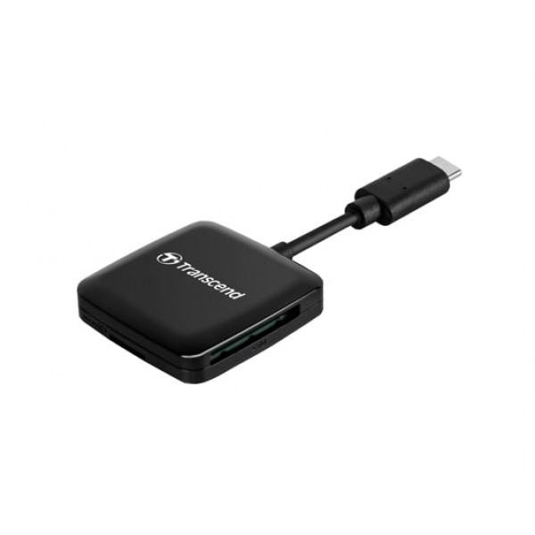 Фото - Кардридер Transcend USB 3.2 Gen 1 Type-C SD/microSD Black (TS-RDC3)