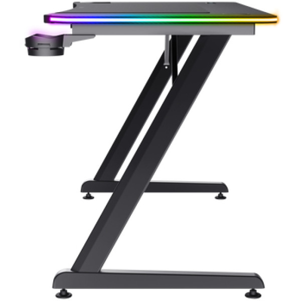 Фото - Стіл комп'ютерний Trust GXT 710 Luminus Pro RGB Black (25419)