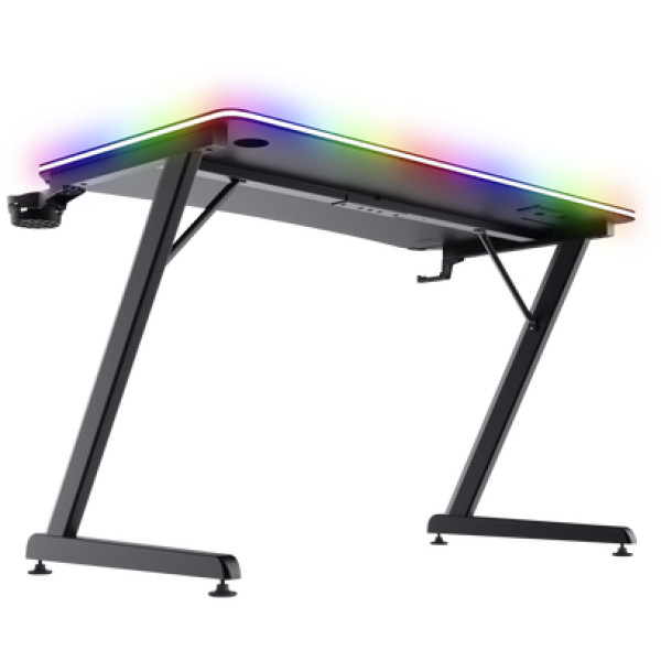 Фото - Стіл комп'ютерний Trust GXT 710 Luminus Pro RGB Black (25419)