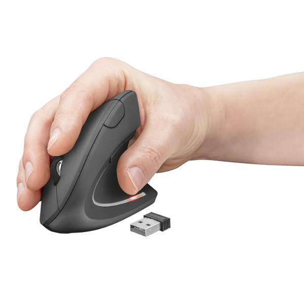 Фото - Миша бездротова Trust Verto Wireless Ergonomic Black (22879)