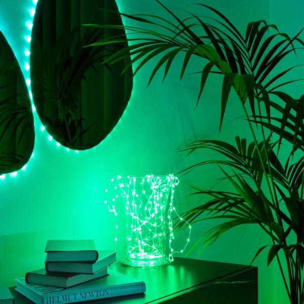 Фото - Гірлянда лінійна Twinkly Dots Lights RGB 400 IP44 20м USB-C (TWD400STP-BEU)