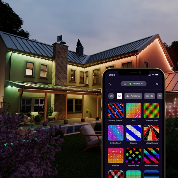 Фото - Гирлянда фигурная Twinkly Permanent Light RGB72 IP65 USB-C (TWPL072STP-TEU)