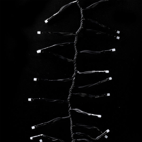 Фото - Гірлянда лінійна Twinkly Smart LED Cluster RGB, 400, BT + WiFi, Gen II, IP44, чорний (TWC400STP-BEU)