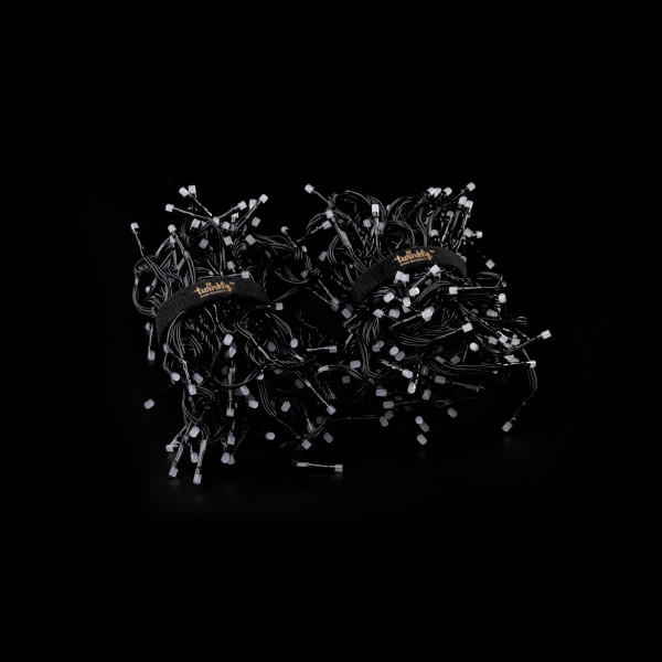 Фото - Гірлянда лінійна Twinkly Smart LED Cluster RGB, 400, BT + WiFi, Gen II, IP44, чорний (TWC400STP-BEU)