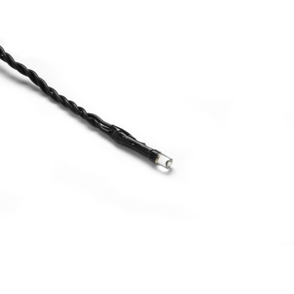 Фото - Гірлянда лінійна Twinkly Smart LED Strings AWW 400, BT+WiFi, Gen II, IP44, чорний (TWS400GOP-BEU)
