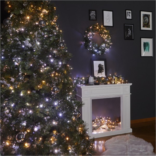 Фото - Гірлянда лінійна Twinkly Smart LED Strings AWW 400, BT+WiFi, Gen II, IP44, чорний (TWS400GOP-BEU)