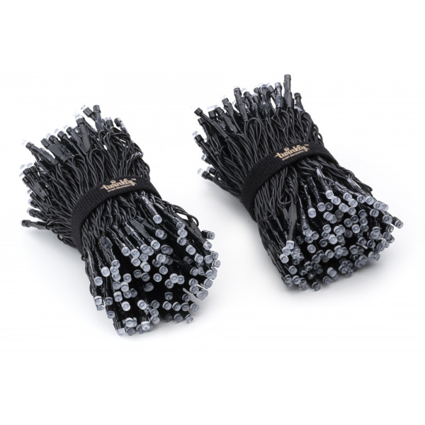 Фото - Гірлянда лінійна Twinkly Smart LED Strings RGB 400, BT + WiFi, Gen II, IP44, чорний (TWS400STP-BEU)