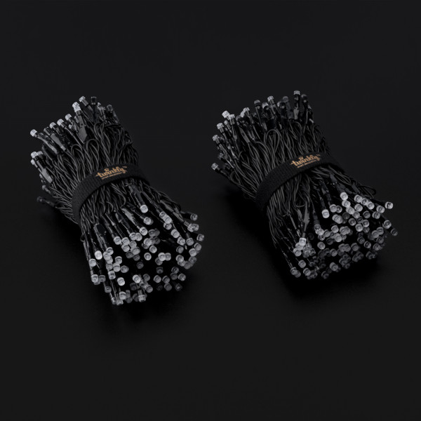 Фото - Гірлянда лінійна Twinkly Smart LED Strings RGB 400, BT + WiFi, Gen II, IP44, чорний (TWS400STP-BEU)