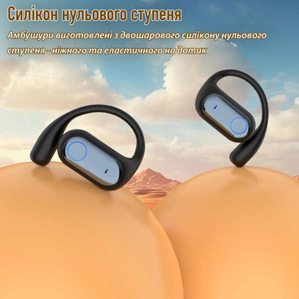 Фото - Наушники вкладыши беспроводные TWS INSPIRE YYK-Q17 Blue