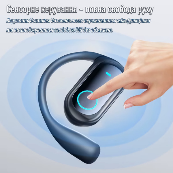 Фото - Наушники вкладыши беспроводные TWS INSPIRE YYK-Q17 Blue