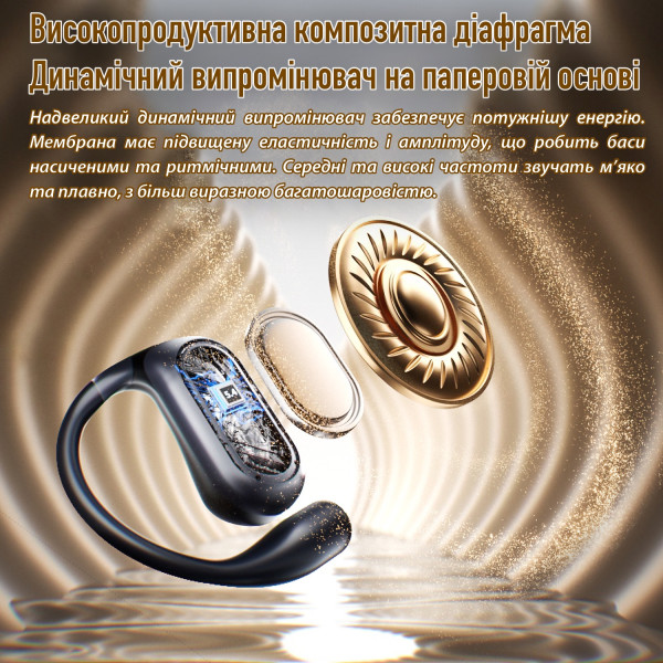 Фото - Наушники вкладыши беспроводные TWS INSPIRE YYK-Q17 Blue