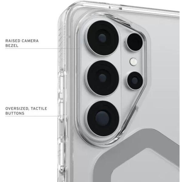 Фото - Чохол для смартфону UAG for Samsung Galaxy S26 Ultra, Plyo with Magnet, Ice/Silver (214539114333)