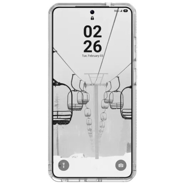 Фото - Чохол для смартфону UAG for Samsung Galaxy S26 Ultra, Plyo with Magnet, Ice/Silver (214539114333)
