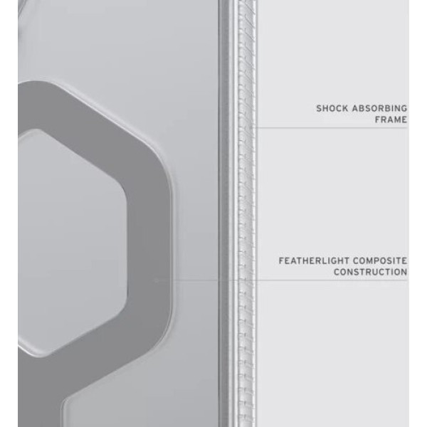 Фото - Чохол для смартфону UAG for Samsung Galaxy S26 Ultra, Plyo with Magnet, Ice/Silver (214539114333)