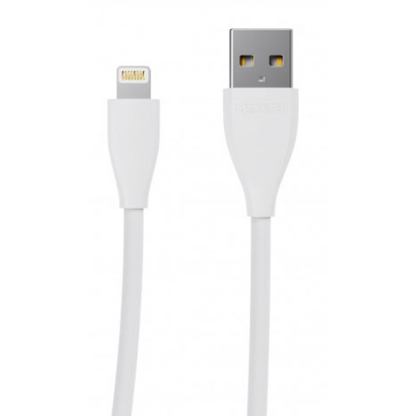 Фото - Кабель Maxxter USB-Lightning 1м White (UB-L-USB-01W)