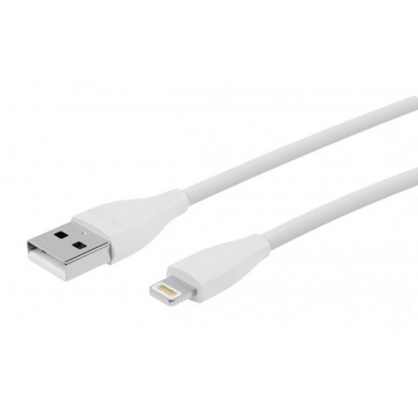 Фото - Кабель Maxxter USB-Lightning 1м White (UB-L-USB-01W)