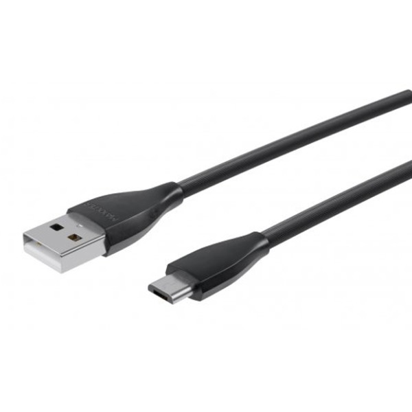 Фото - Кабель Maxxter USB-microUSB 1м Black (UB-M-USB-01BK)