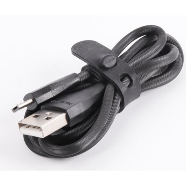 Фото - Кабель Maxxter USB-microUSB 1м Black (UB-M-USB-01BK)