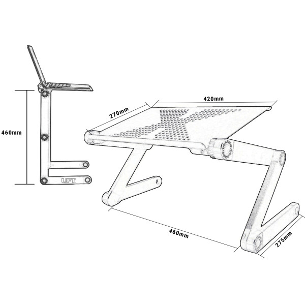 Фото - Підставка під ноутбук UFT FreeTable 1 Light
