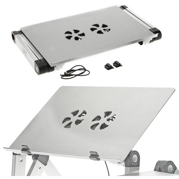 Фото - Підставка під ноутбук UFT Light Fan Silver