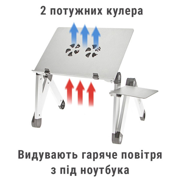 Фото - Подставка под ноутбук UFT Sprinter T6 Silver