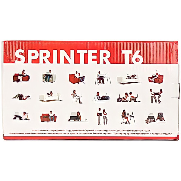 Фото - Подставка под ноутбук UFT Sprinter T6 Silver