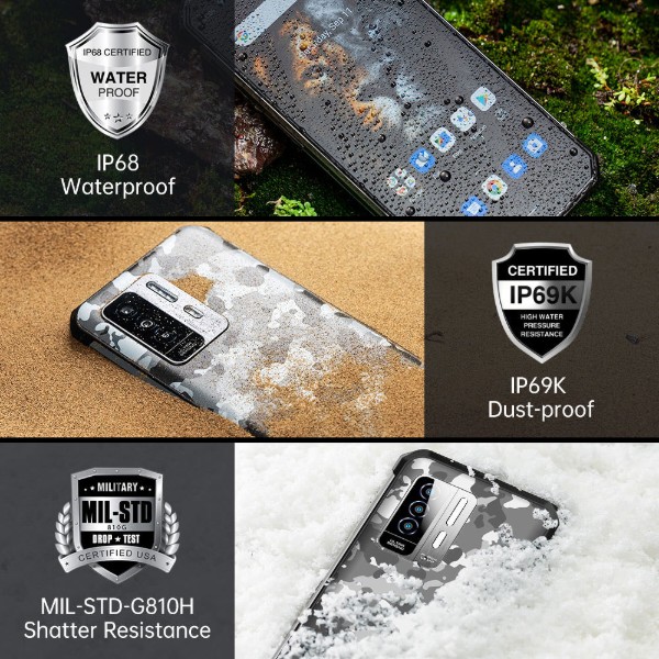 Фото - Уцінка - Смартфон OUKITEL WP27 12/256GB Camo
