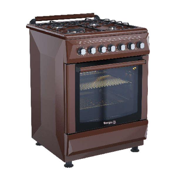 Фото - Плита газова Borgio GE 640 B GCBLTF Cast Iron Фото - Плита газова Borgio GE 640 B GCBLTF Cast Iron