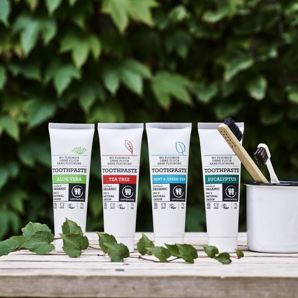 Фото - Зубна паста Urtekram Органическая Эвкалипт 75 мл (5765228837818)