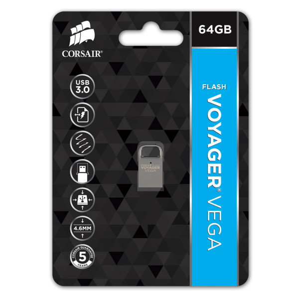 Фото - Флеш USB Corsair Voyager Vega 64GB USB 3.0 (CMFVV3-64GB)
