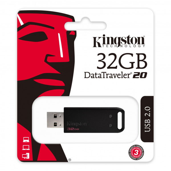 Фото - Флеш USB Kingston DT20 32GB USB 2.0 (DT20/32GB)