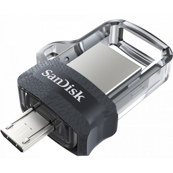 Фото - Флеш USB SanDisk Ultra Dual Drive 64GB USB 3.0 m3.0 OTG White-Gold (SDDD3-064G-G46GW)