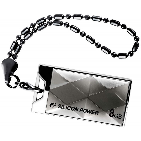 Фото - Флеш USB Silicon Power Touch 850 8GB USB Titanium (SP008GBUF2850V1T)