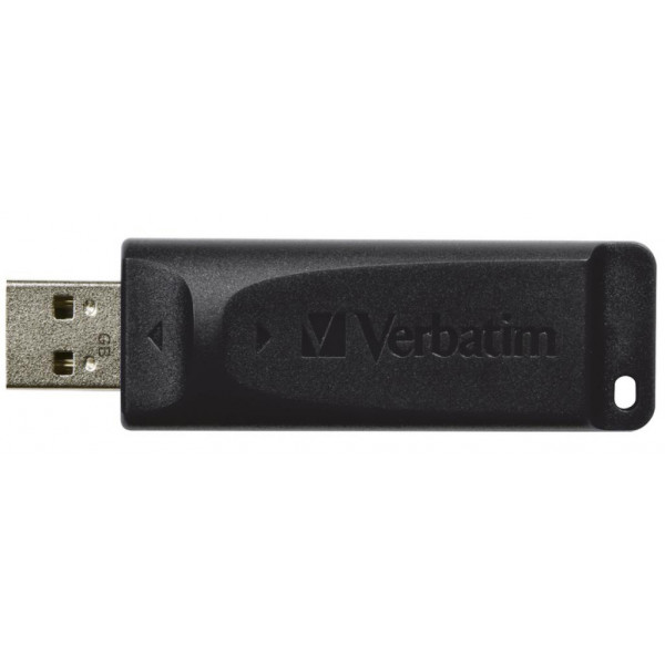 Фото - Флеш USB Verbatim Slider 64GB USB 2.0 Black (98698)